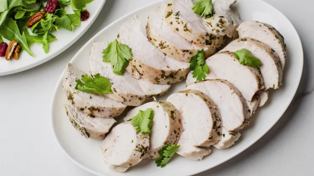 Poached Chicken Breast