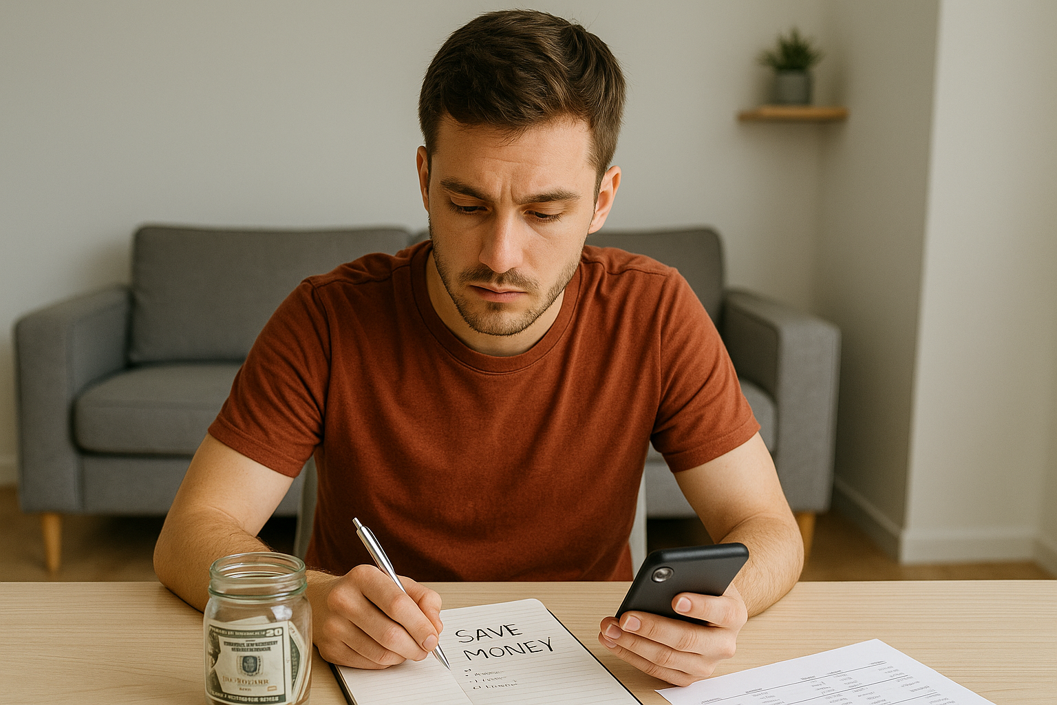 save money fast on low income