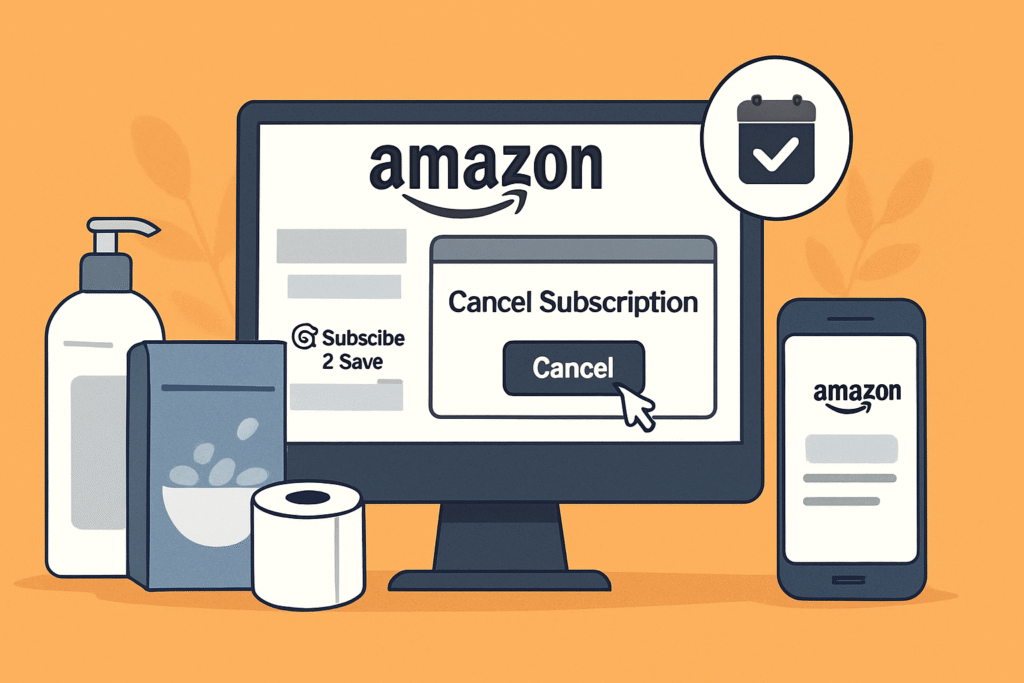 Amazon Subscribe & Save cancellation process